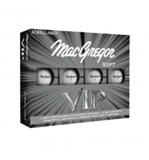 MacGregor VIP Soft Core Golf Balls 12 Pack 